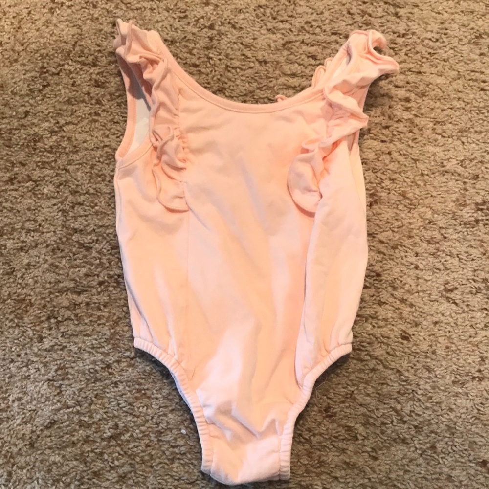 Charming Mary Classic Pink Leotard size 4t EUC